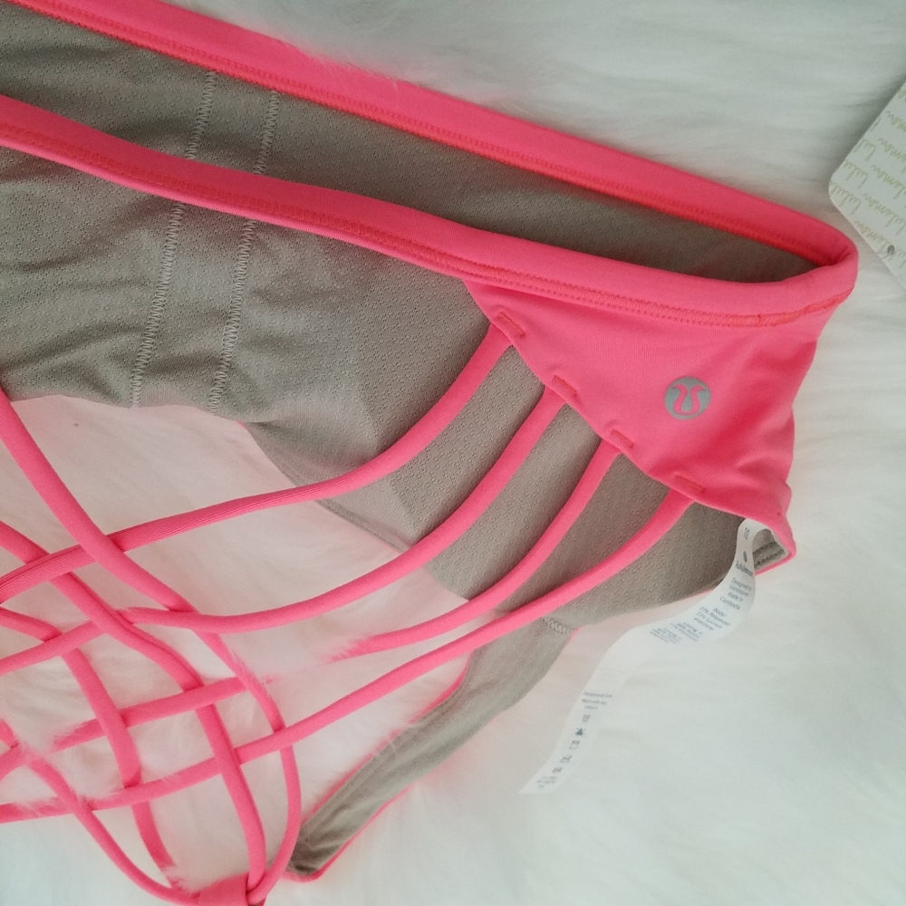 Lululemon free to be bra wild FLASH flash size 10 - Picture 2 of 7